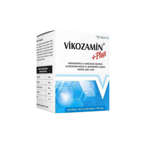 Vikozamin Plus 90 Tablet | Akgünlük Ekstreli Kan Akışını İyileştiren Takviye Edici