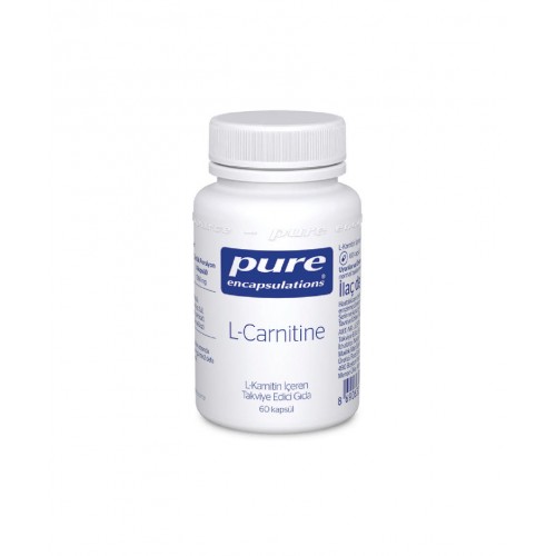 Pure L-Carnitine 60 Kapsül | Kas Onarıcı ve Metabolizma Destekleyici Takviye Edici Gıda