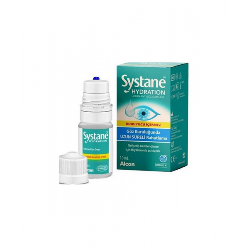 Systane Hydration Lubrikant Göz Damlası 10 ml | Göz Kuruluğunda Uzun Süreli Rahatlama Sağlayan Damla