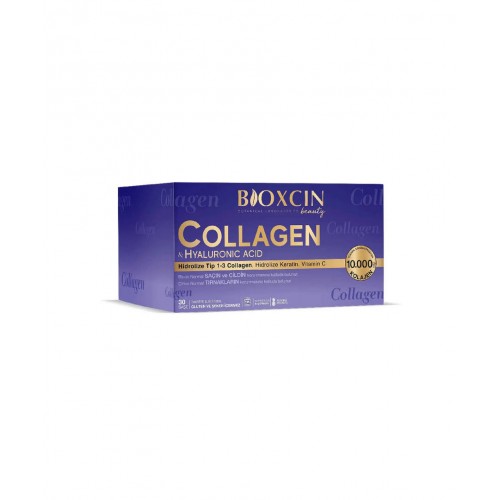 Bioxcin Beauty Collagen 30 Saşe | Saç, Tırnak ve Cilt Sağlığını Desteklemeye Ve Yaşlanma Belirtilerini Azaltmaya Yardımcı Kolajen Takviyesi