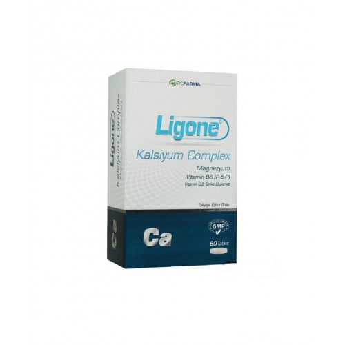 Ligone Kalsiyum Complex 60 Tablet | Kemik Sağlığı Destekleyici Takviye Edici Gıda