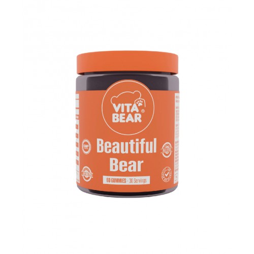 Vita Bear Beautiful Bear 60 Gummies | Cildinize ve Genel Sağlığınızı Destekleyen Takviye Edici Gıda