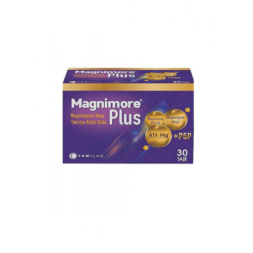 Magnimore Plus 30 Saşe | Magnezyum Takviyesi