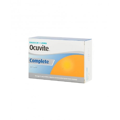 Ocuvite MAX 60 Kapsül | Göz Yorgunluğunu Azaltmaya, Gece Görüşünü İyileştirmeye ve Genel Göz Sağlığını Desteklemeye Yardımcı Takviye Edici Gıda