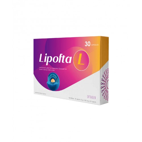 Lipofta L 30 Kapsül | Kilo Kontrolü ve Sağlıklı Yaşam Tarzını Desteklemeye Yardımcı Takviye Edici Gıda