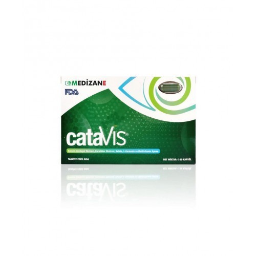 CataVIS 20 Kapsül | Göz Sağlığını Desteklemeye Yardımcı Takviye Edici Gıda