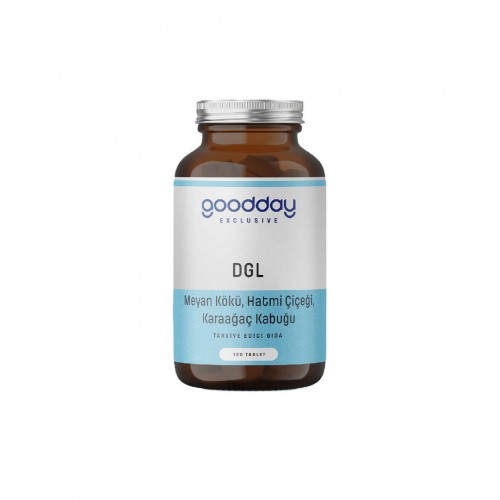 Goodday DGL 120 Çiğneme Tablet | Sindirim Sisteminin Rahatlamasına Yardımcı Takviye Edici Gıda