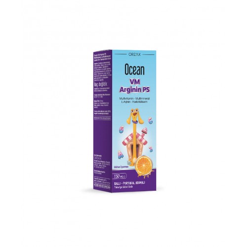 Ocean Arginin PS 150 ml | Enerji Seviyelerini Artırmaya Yardımcı Takviye Edici Gıda