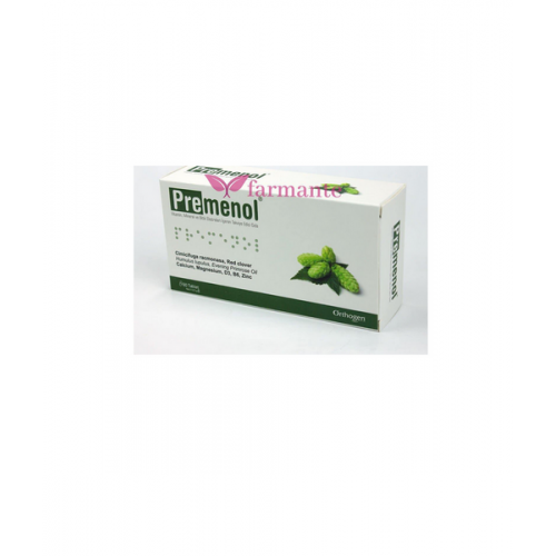 Premenol 60 Tablet | Kalsiyum, Magnezyum İçerikleriyle Zengin Takviye Edici Gıda