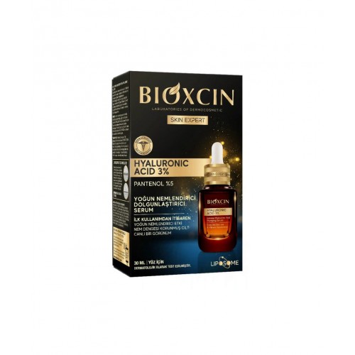 Bioxcin Skin Expert Hyaluronic Acid 3% Yoğun Nemlendirici Serum 30 ml | Cildin Elastikiyetini Destekleyici ve Su Tutma Kapasitesini Artırıcı Serum