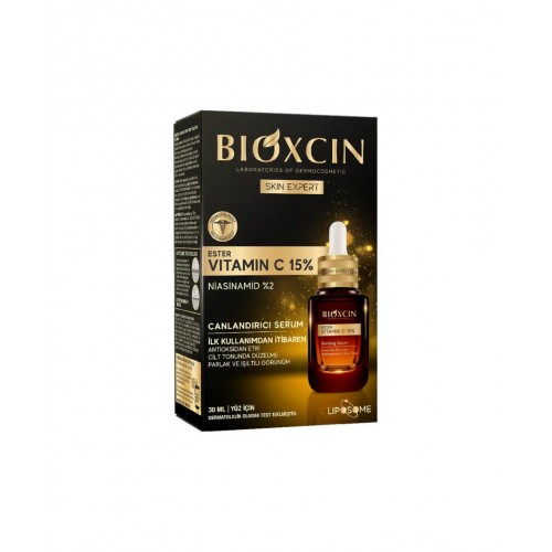 Bioxcin Skin Expert Vitamin C 15% Canlandırıcı Serum 30 ml | Cilt Tonu Düzenleyici Bakım