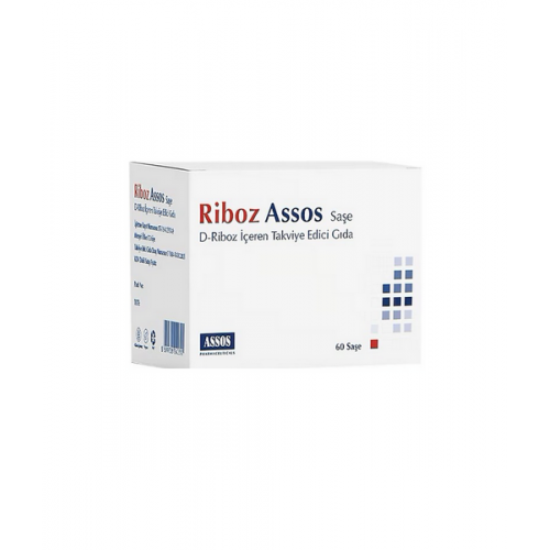 Riboz Assos 60 Saşe | Yorgunluk, Stres ve Yaşlanmaya Bağlı ATP Seviyesini Artırmaya Yardımcı Takviye