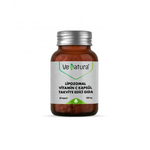 VeNatura Lipozomal Vitamin C 60 Kapsül | Cilt Sağlığı Destekleyici Vitamin Emilimi Yüksek C Vitamini Takviyesi