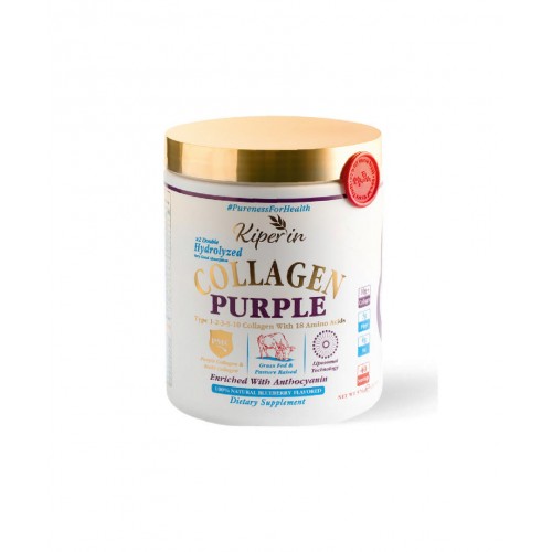 Kiperin Purple Collagen 576 gr | Cilt, Eklem, Saç ve Tırnak Sağlığı Destekleyen Kolajen Takviyesi