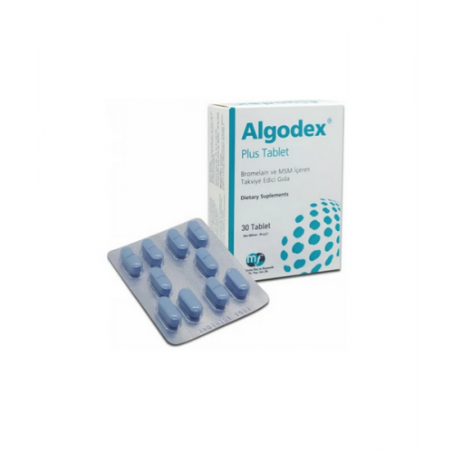 Algodex Plus 30 Tablet | Düzenli Kullanımda Vücudun İhtiyaç Duyduğu Önemli Besin Maddelerini Sağlayan Takviye
