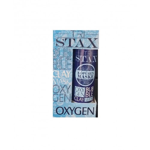 STAX OXYGEN KÖPÜREN MASKE | Gözeneklerde Biriken Kir, Yağ ve Makyaj Kalıntılarını Nazikçe Arındıran Maske
