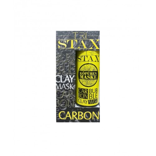 STAX KÖPÜREN MASKE CARBON | Gözeneklerde Biriken Kir, Yağ ve Makyaj Kalıntılarını Nazikçe Arındıran Maske
