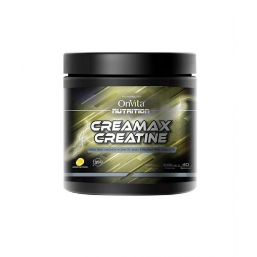 OnVita Nutrition Creamax Creatine 300 g | Creatine Monohydrate ve Tricreatine Malate İçeren Takviye Edici Gıda