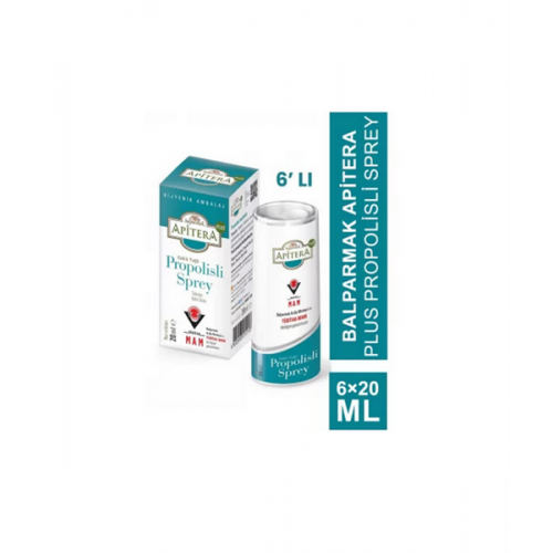 Apitera Plus Propolisli Sprey 20 ml | Saf Propolis ve Bitkisel Yağlar İçeren Takviye Edici Gıda