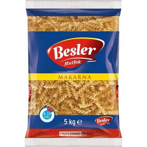 Besler Mutfak Burgu Makarna 5 Kg