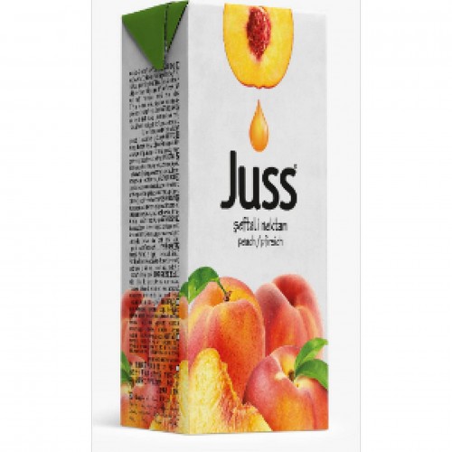 Juss Nektar Şeftali (200 ml x  27 Adet)