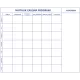 Statik Kağıt 5-6-7-8.Sınıf Haftalık Ders Çalışma Programı 100 CM X 120 CM