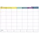Statik Kağıt Monthly Planner 60 CM X 90 CM 