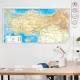Türkiye Fiziki Harita 116 CM X 220 CM 