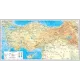 Türkiye Fiziki Harita 116 CM X 220 CM 