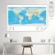 Dünya Fiziki Harita 150 CM X 235 CM 