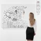 Statik Kağıt Şeffaf Yaz - Sil 100 CM X 100 CM 