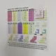 Statik Kağıt Renkli Çarpım Tablosu 100 CM X 100 CM 