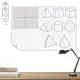 Statik Kağıt  Geometrik Cisimler Ve Koordinat Sistemi 100 CM x 150 CM