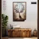 Statik Tutunma Özellikli Tablo - Poster Hayvan (Model- 3) 68 CM 100 CM