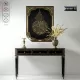 Ayet-el Kürsi Tablo - Poster Dini (Model- 35) 75 CM X 98 CM Renk Gold