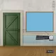 Yapışkanlı Renkli Profesyonel Tahta ( Model -2) 100 CM X 120 CM 