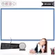 Yapışkanlı Renkli Profesyonel Tahta ( Model -9) 100 CM X 120 CM 