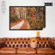 Statik Tutunma Özellikli Tablo - Poster Manzara (Model-25) 78 CM X 117 CM