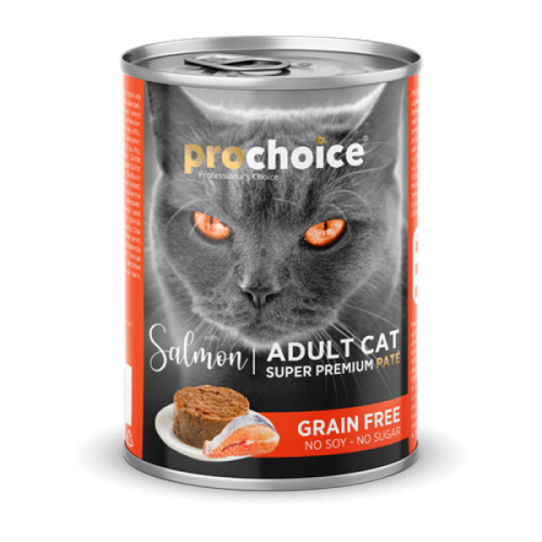 Prochoice Kısırlaştırılmış Kediler İçin, Tahılsız, Somon Balıklı Ezme 400 gr X 12 ADET