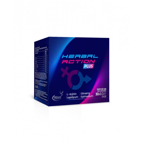 Herbal Action Plus 30 Saşe | Enerji ve Zindeliği Desteklemeye Yardımcı Takviye Edici Gıda