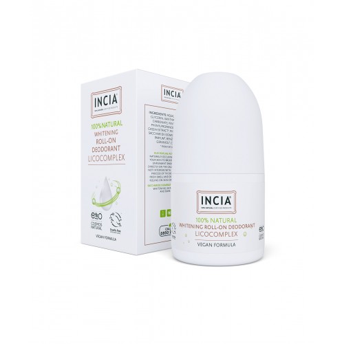 INCIA Doğal Roll-on Deodorant 50 ml | Beyazlatma Etkili ve Ter Kokusu Önleyici Roll-on