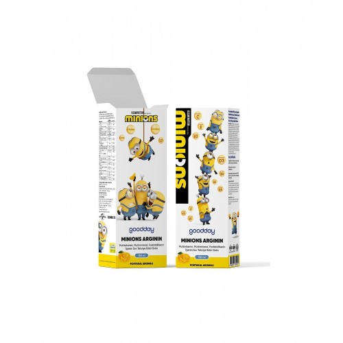 Goodday Minions Arjinin 150 ml | Fiziksel ve Zihinsel Performansınızı Artırmaya Yardımcı Takviye Edici Gıda