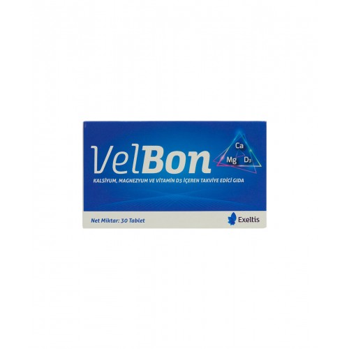 VelBon 30 Tablet | Genel Sağlığı Desteklemeye ve Enerji Seviyelerini Artırmaya Yardımcı Takviye Edici Gıda