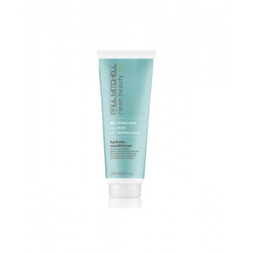 PAUL MITCHELL Clean Beauty Hydrate Conditioner 250 ml | Kuruluk ve Kabarmayı Önleyen Besleyici Saç Bakım Kremi