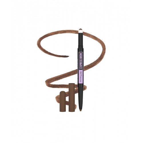 Maybelline New York Express Brow Satin Duo Çift Taraflı Kaş Kalemi | 02 Orta Ton
