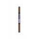 Maybelline New York Express Brow Satin Duo Çift Taraflı Kaş Kalemi | 02 Orta Ton