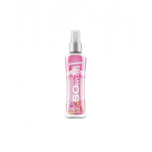 So...? Birthday Cake Vücut Spreyi 100 ML | Doğum Günü Pastası