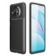 Newface Xiaomi Mi 10T Lite Kılıf Focus Karbon Silikon - Siyah