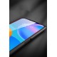 Newface Huawei P Smart 2021 Kılıf Focus Derili Silikon - Kırmızı