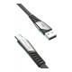 Konfulon DC-18 Type-C Kablo 1M 5A - Siyah